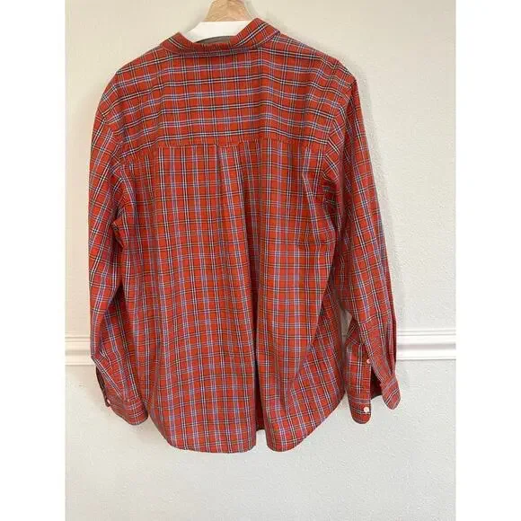 Chaps Mens Shirt, Dressy/Casual, plaid Mens Xlarge - Picture 4 of 4